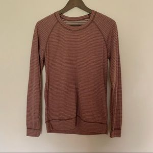 Reversible sweatshirt stripes